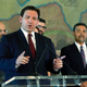 Florida Gov. Ron DeSantis speaks at Miami’s Freedom Tower, on Monday, May 9, 2022, in Miami. A congressional map approved by DeSantis and drawn by his staff is unconstitutional because it breaks up a district where Black voters can choose their representatives, a state judge said Wednesday, May 11, 2022.